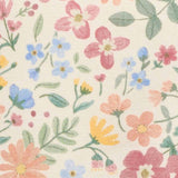 Thick Bodysuit with Collar Wild Flower Print