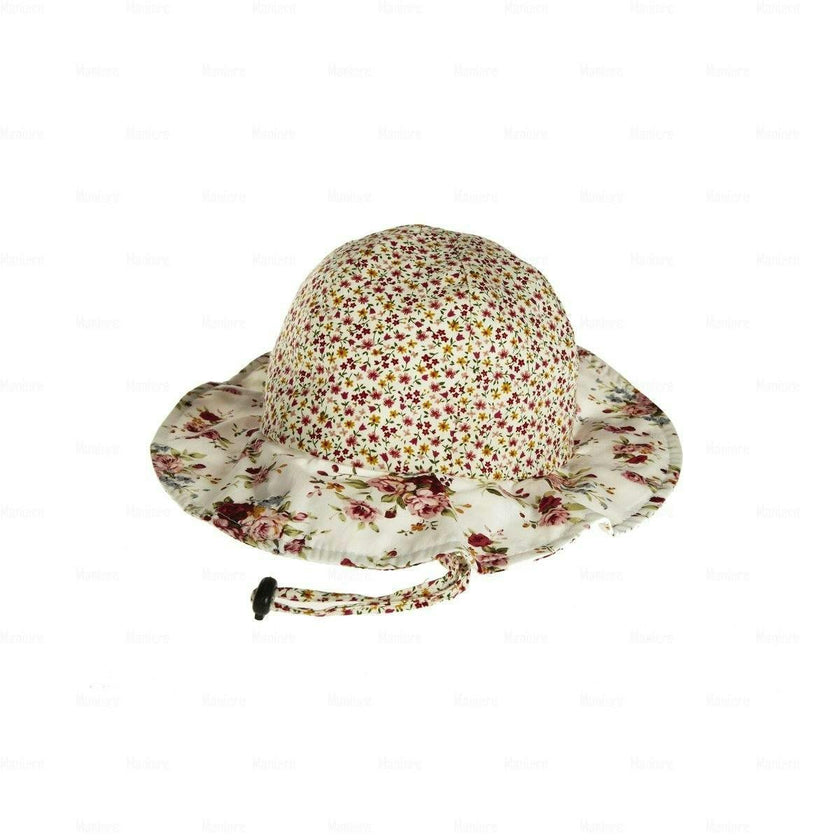 Floppy 2-Shade Drawstring Hat