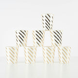 Gold Swirl Cups