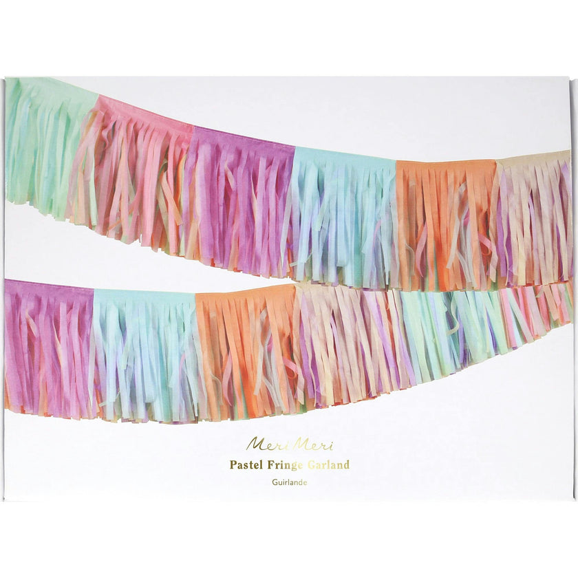 Pastel Fringe Garland