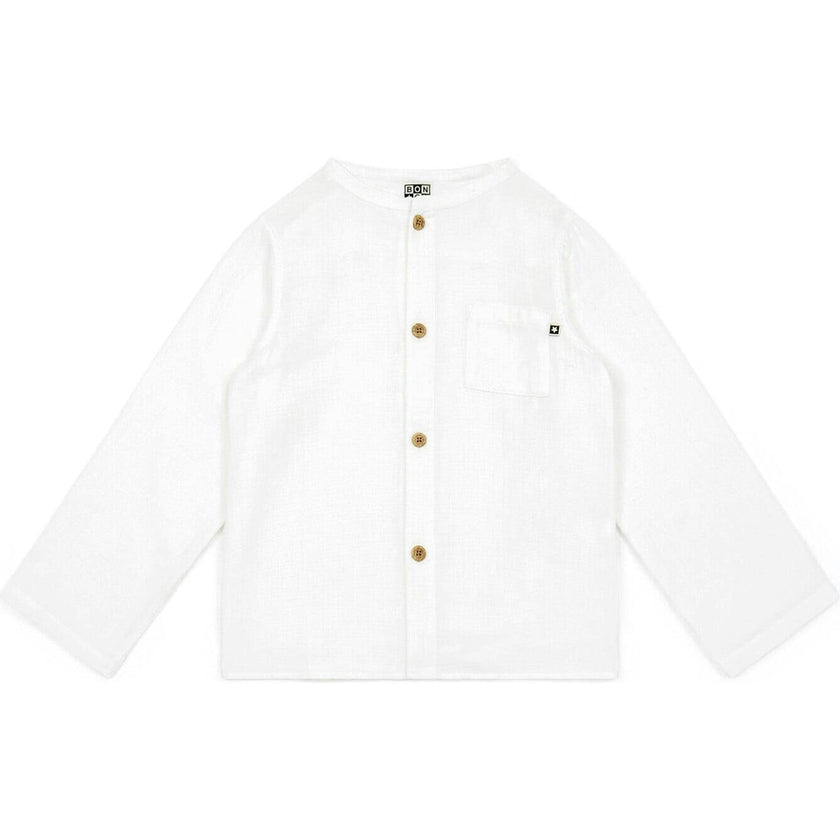 BONTON Internet Button-Down Shirt - White