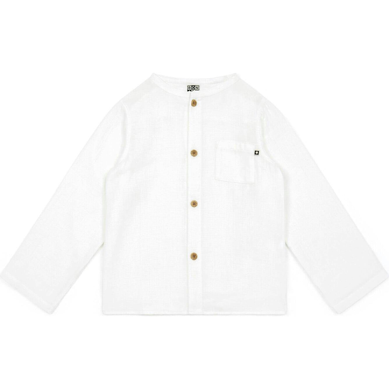 BONTON Internet Button-Down Shirt - White