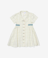 Shirt Dress, Seafoam Plaid