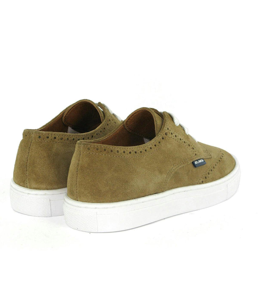 Oxford Tennis in Suede, Beige
