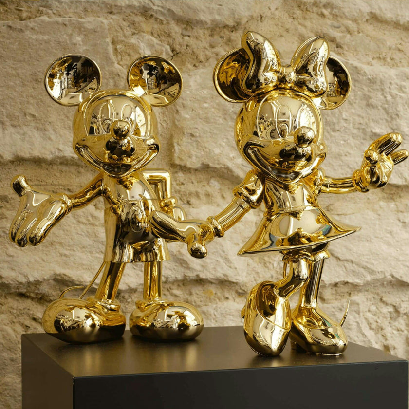 Minnie WELCOME Gold 12in