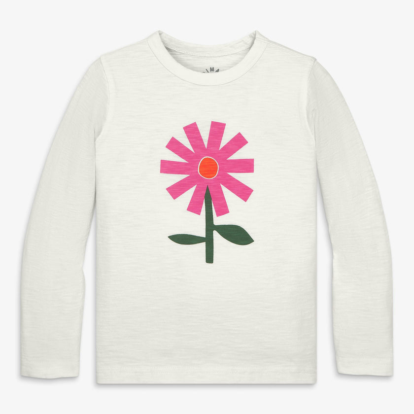 Kids long sleeve dandelion tee