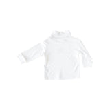 Solid White Turtleneck