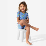 Powerpuff Girls Mojo Jojo Showdown Bamboo Kids Pajama Short Set