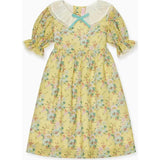 Yellow Floral Willow Girl Dress