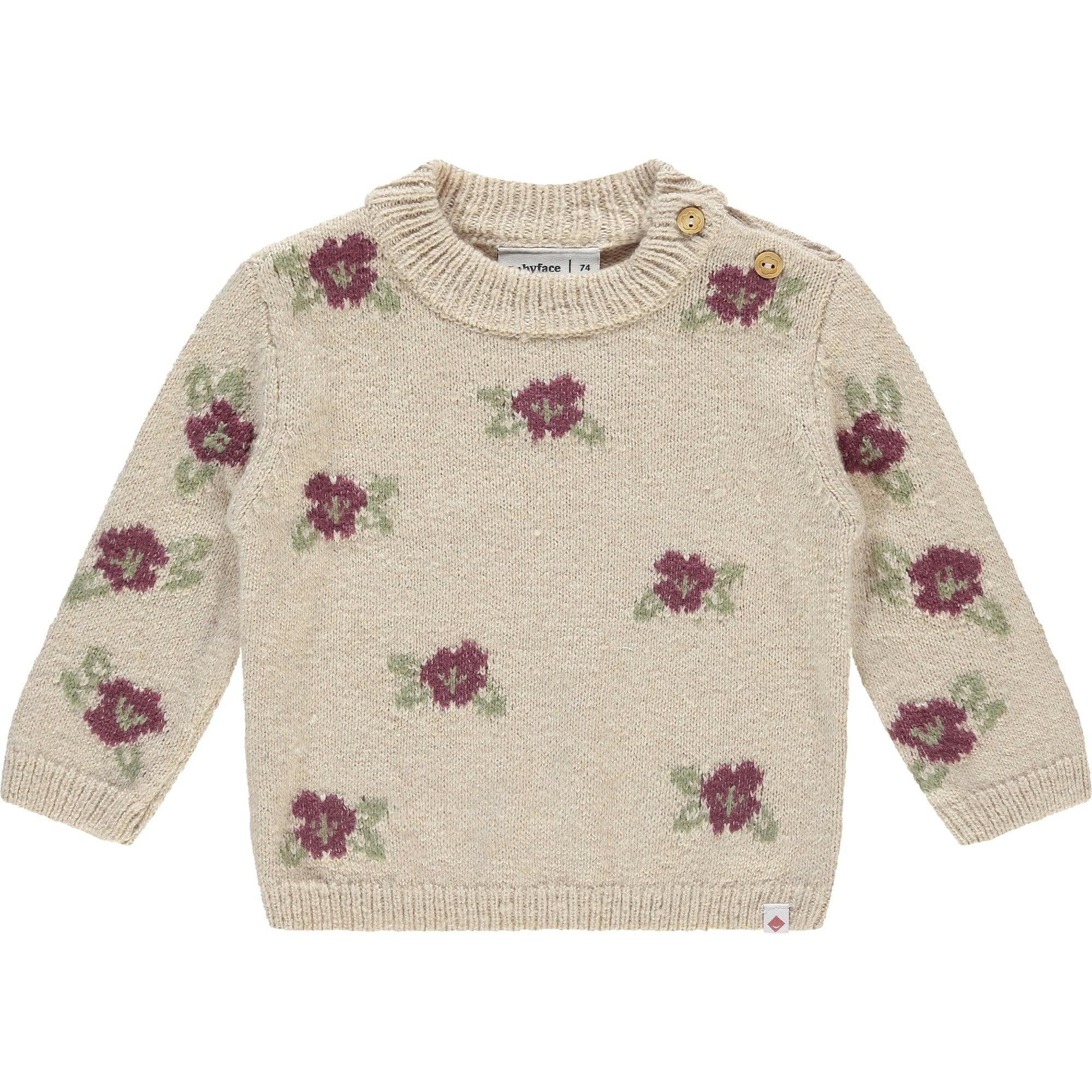 Floral Pullover Sweater