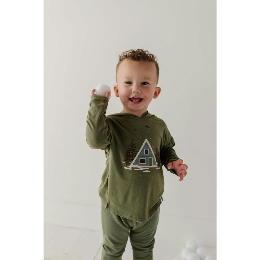 Boy's Jersey Hoodie