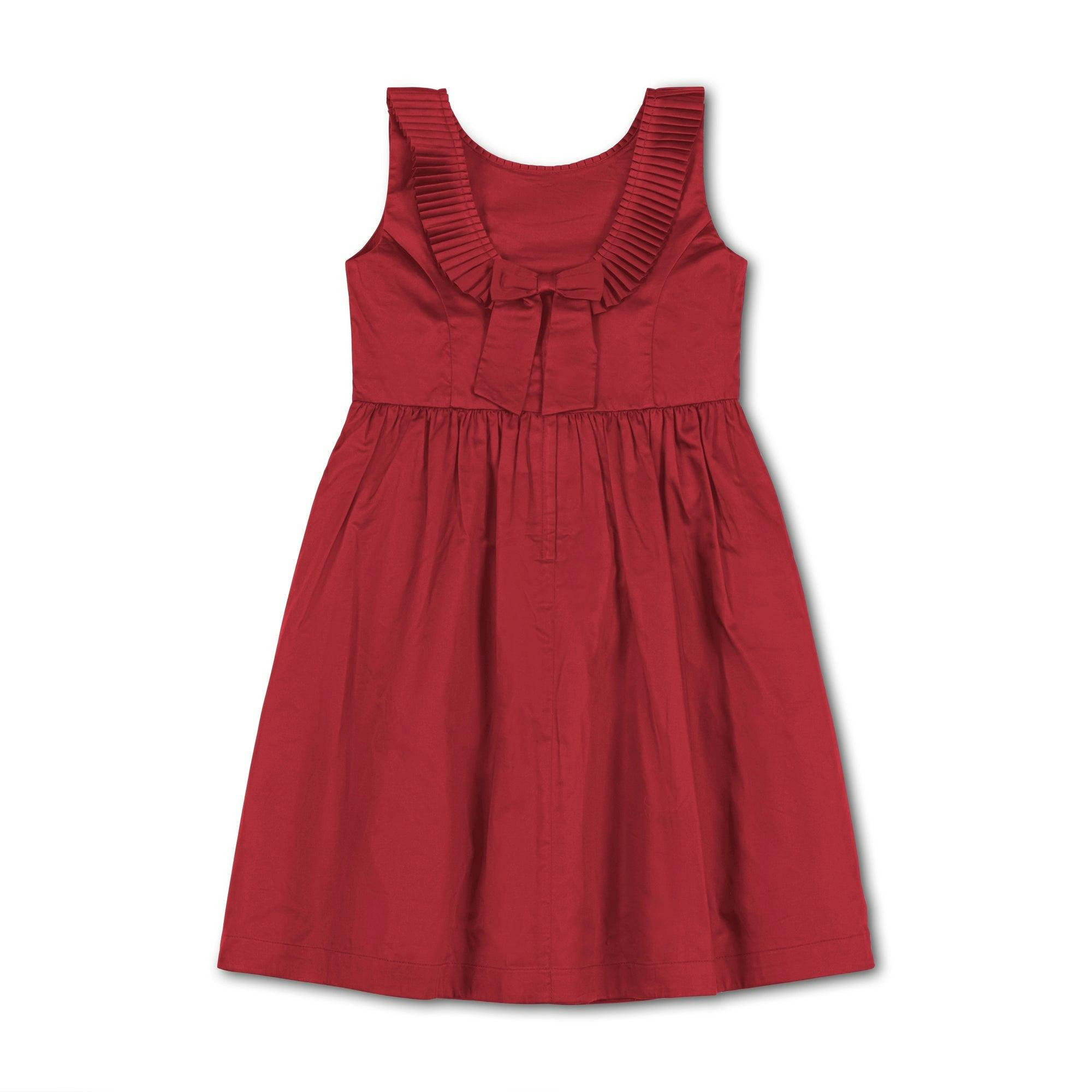 Organic Pleated Collar Party Dress