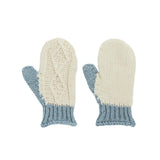 Finchley Merino Mittens - Sky Blue