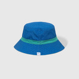 Reversible Bucket Hat – Blue Smile
