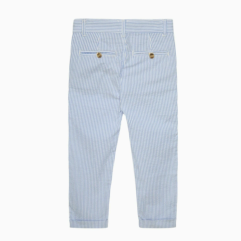 Jacob Pants in Pale Blue Stripe