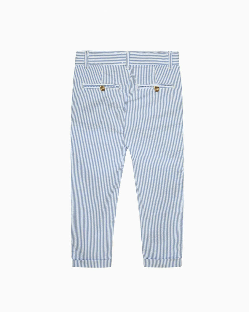 Jacob Pants in Pale Blue Stripe