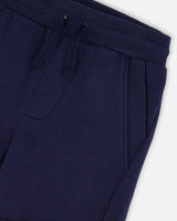 French Terry Shorts Dark Blue