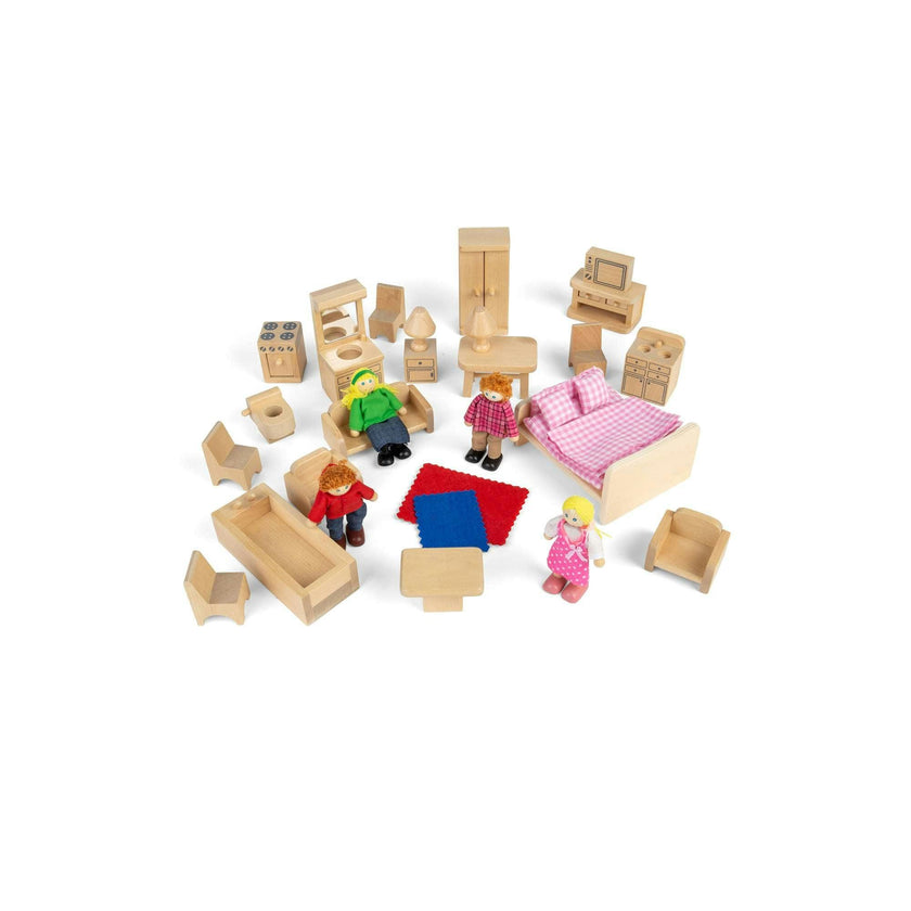 Doll Family and Furniture