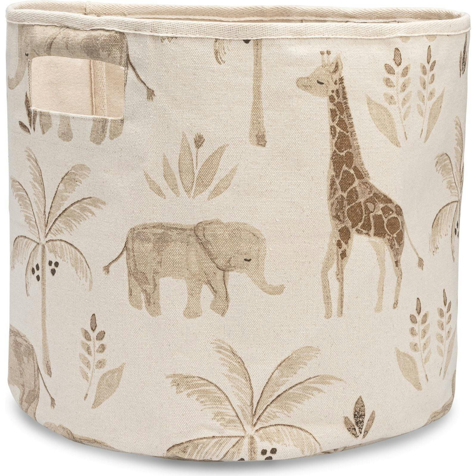 Kendi Safari Print Storage Bin