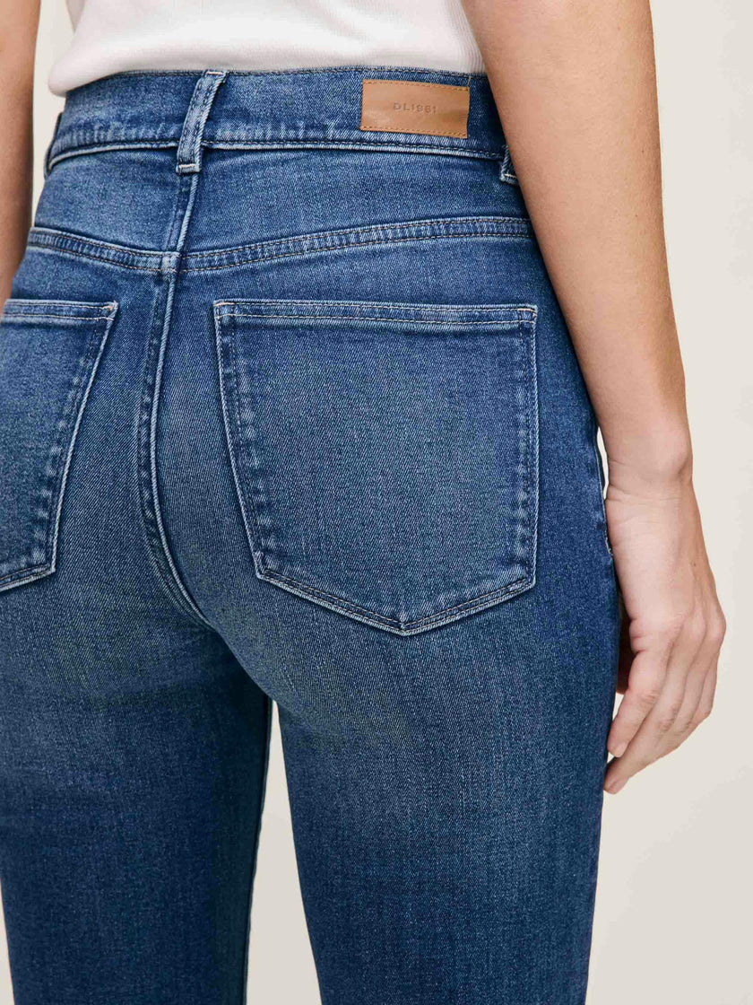 Halle Straight High Rise Instasculpt™ 29" Jeans Oceanside