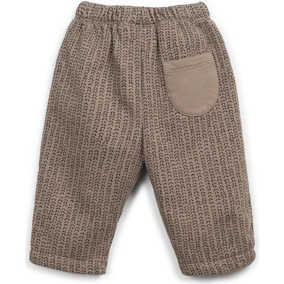 Abstract Fleece Trousers