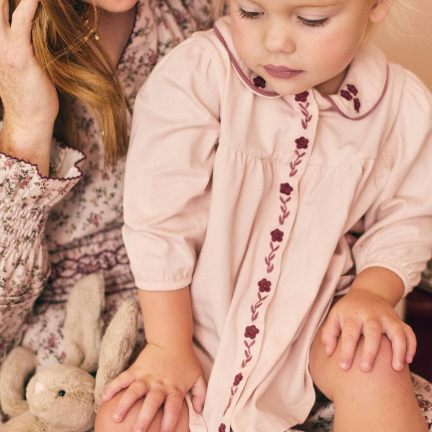 Collier Baby Set in Blushing Pink