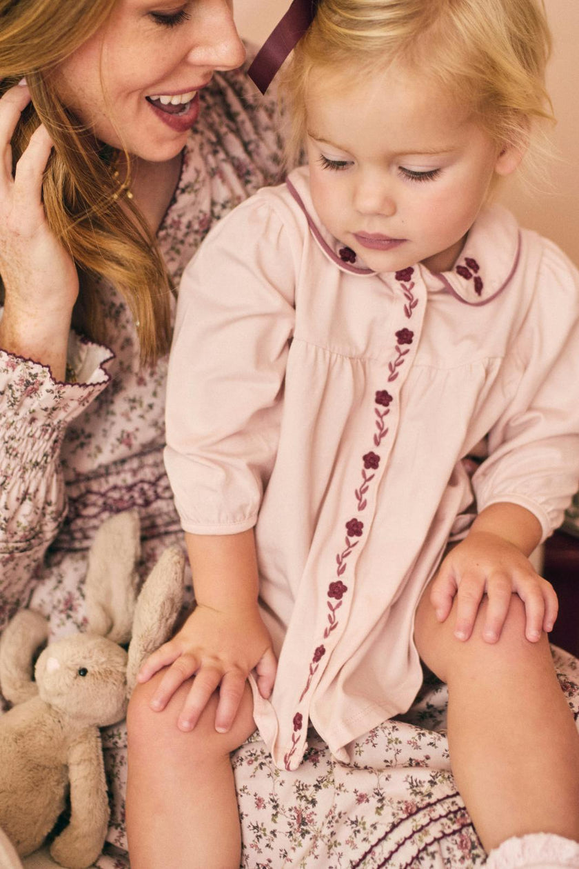 Collier Baby Set in Blushing Pink