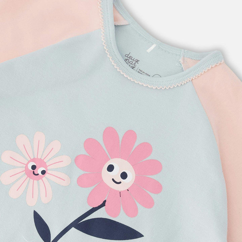 Organic Cotton Two-Piece Pajamas Set