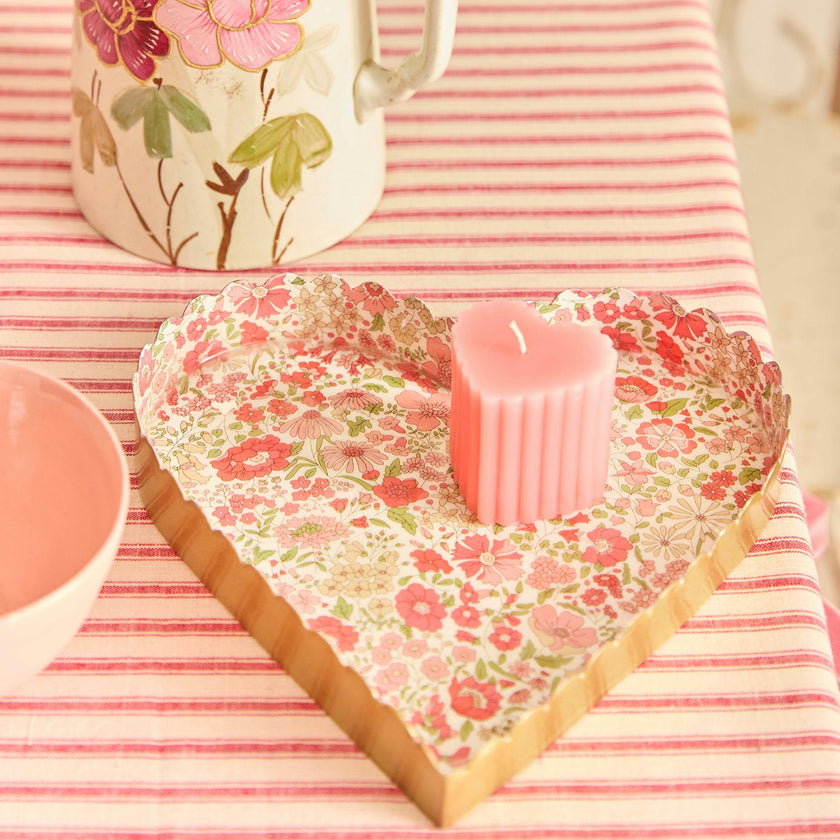 Meri Meri x Liberty Heart Large Accessory Tray