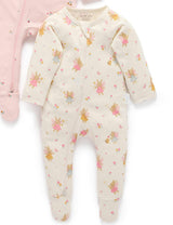 Printed Zip Growsuit Pack Cloud Little Fairies Print