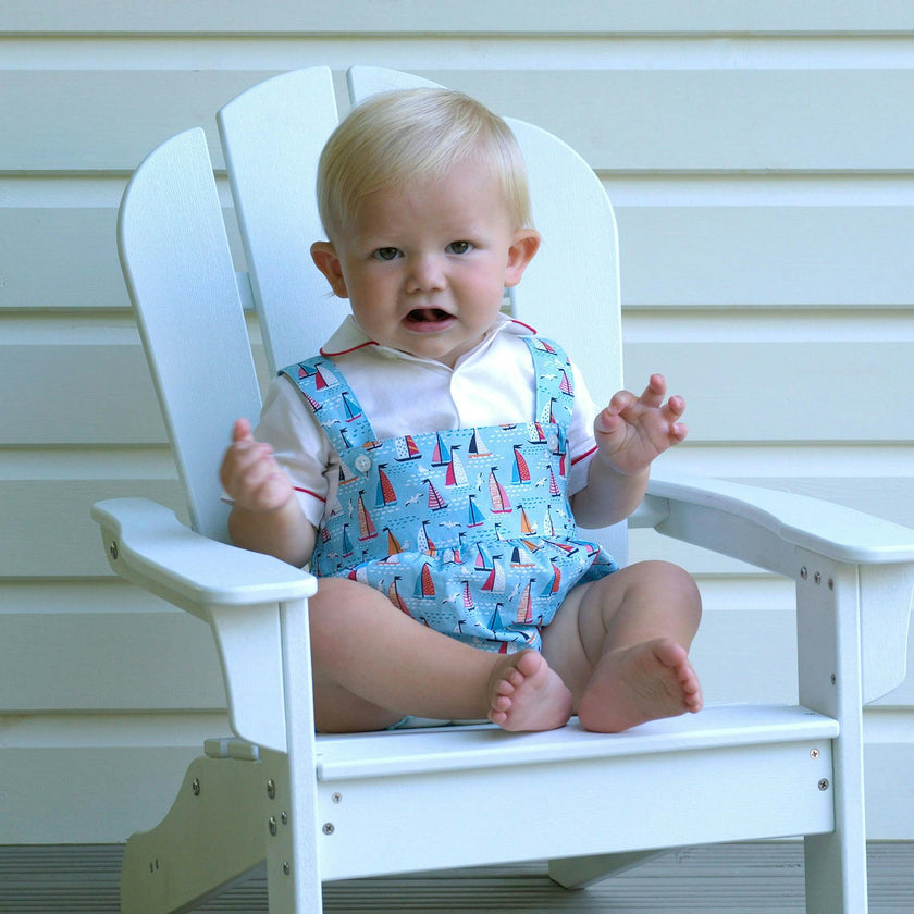 Sailboat Bubble and Shirt Set