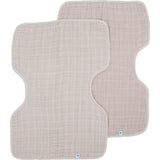 Cotton Muslin Burp Cloth 2 Pack - Porpoise