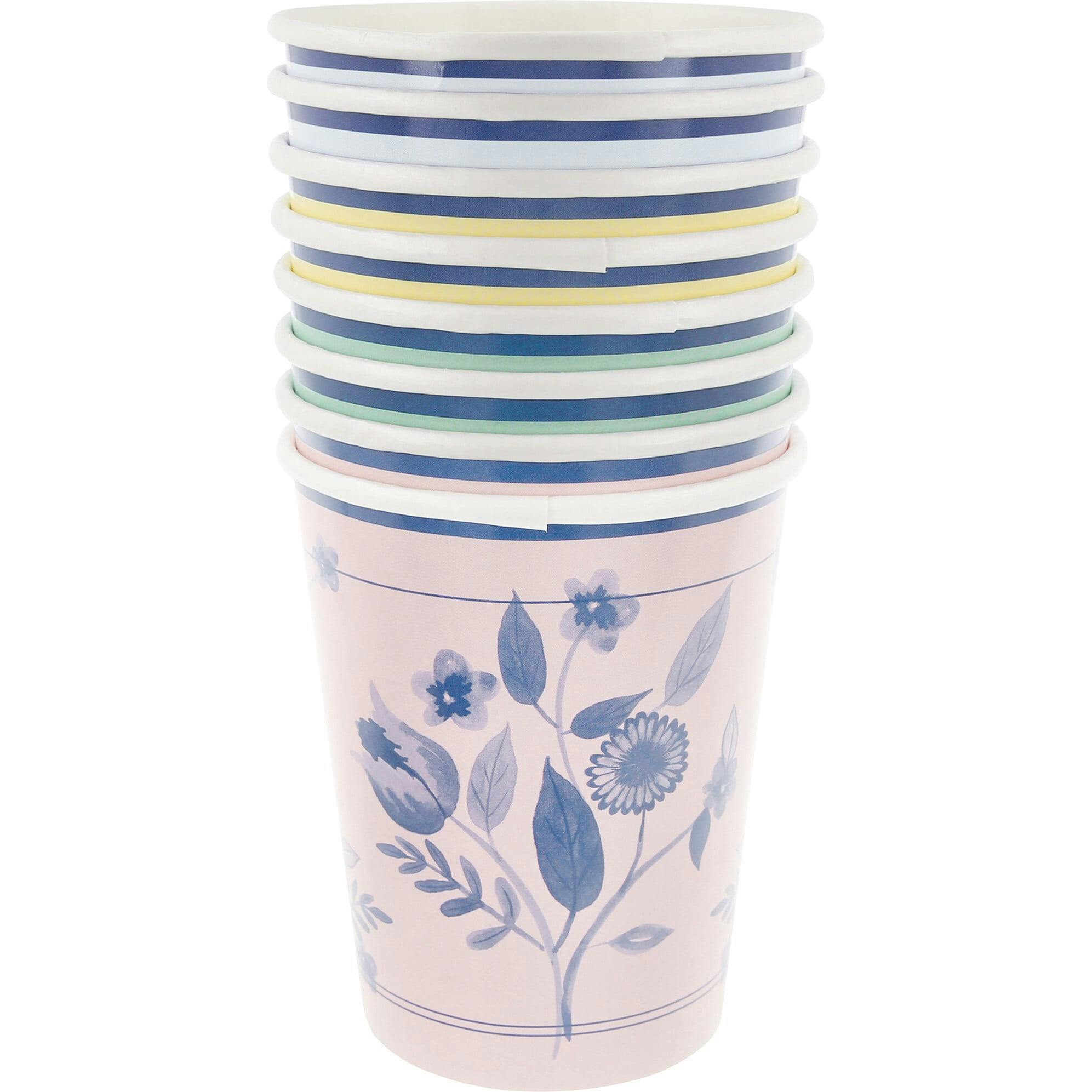 Vintage Botanical Cups