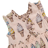 Girls Alyssa Dress - Pink Soft Serve