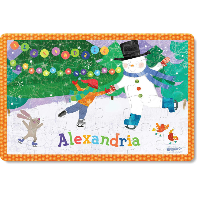 My Magical Snowman 24-Piece Puzzle