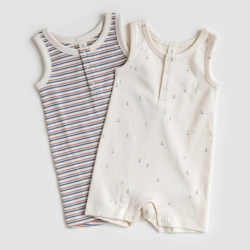 Nile Romper - Marina / Sea + Dune