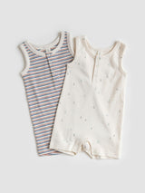 Nile Romper - Marina / Sea + Dune