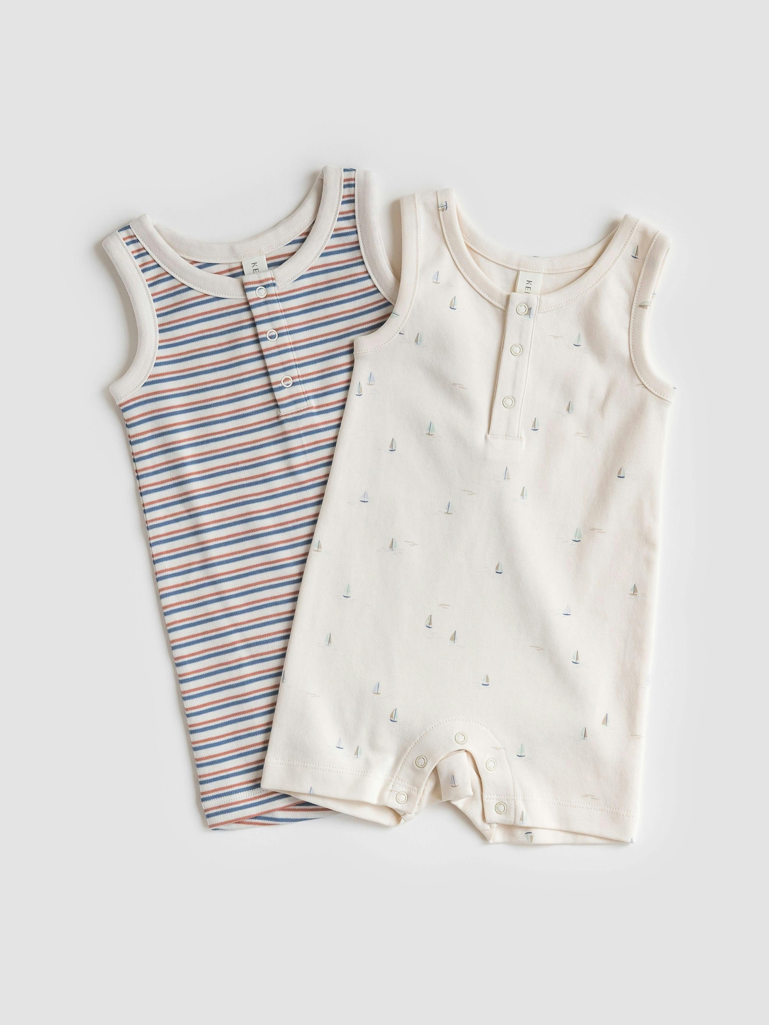 Nile Romper - Marina / Sea + Dune