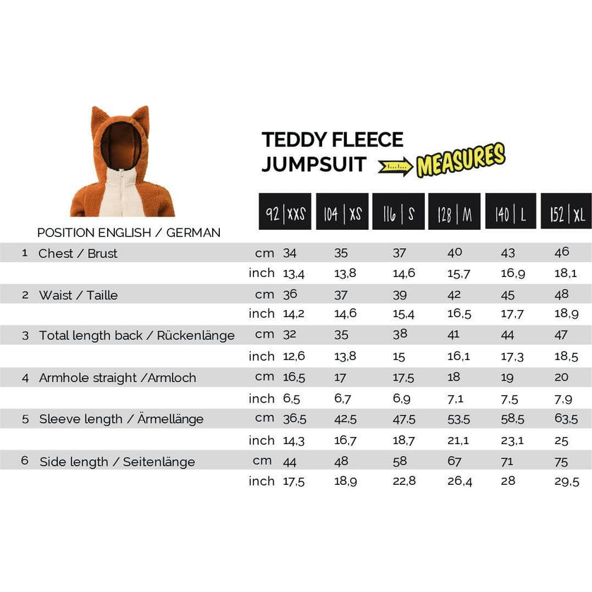 Teddy Fleece Jumpsuit, Brown