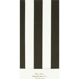 Black Striped Tablecloth