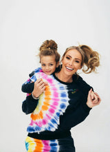 Women’s Rainbow Tie Dye Ruffle Set
