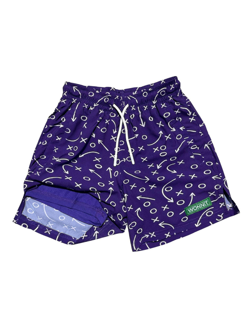 Gettin' Route-y: Purple Boys Shorts