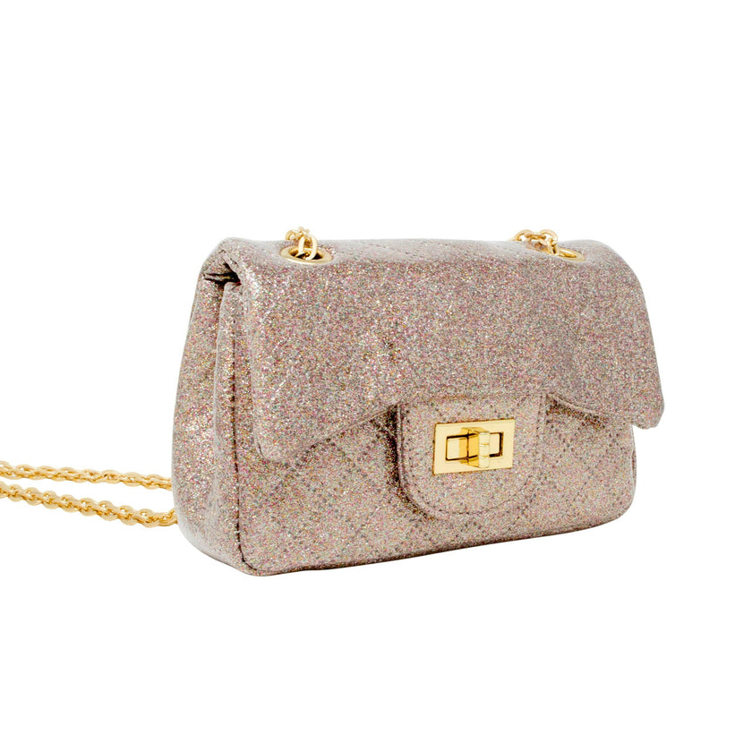 Classic Quilted Sparkle Mini Handbag