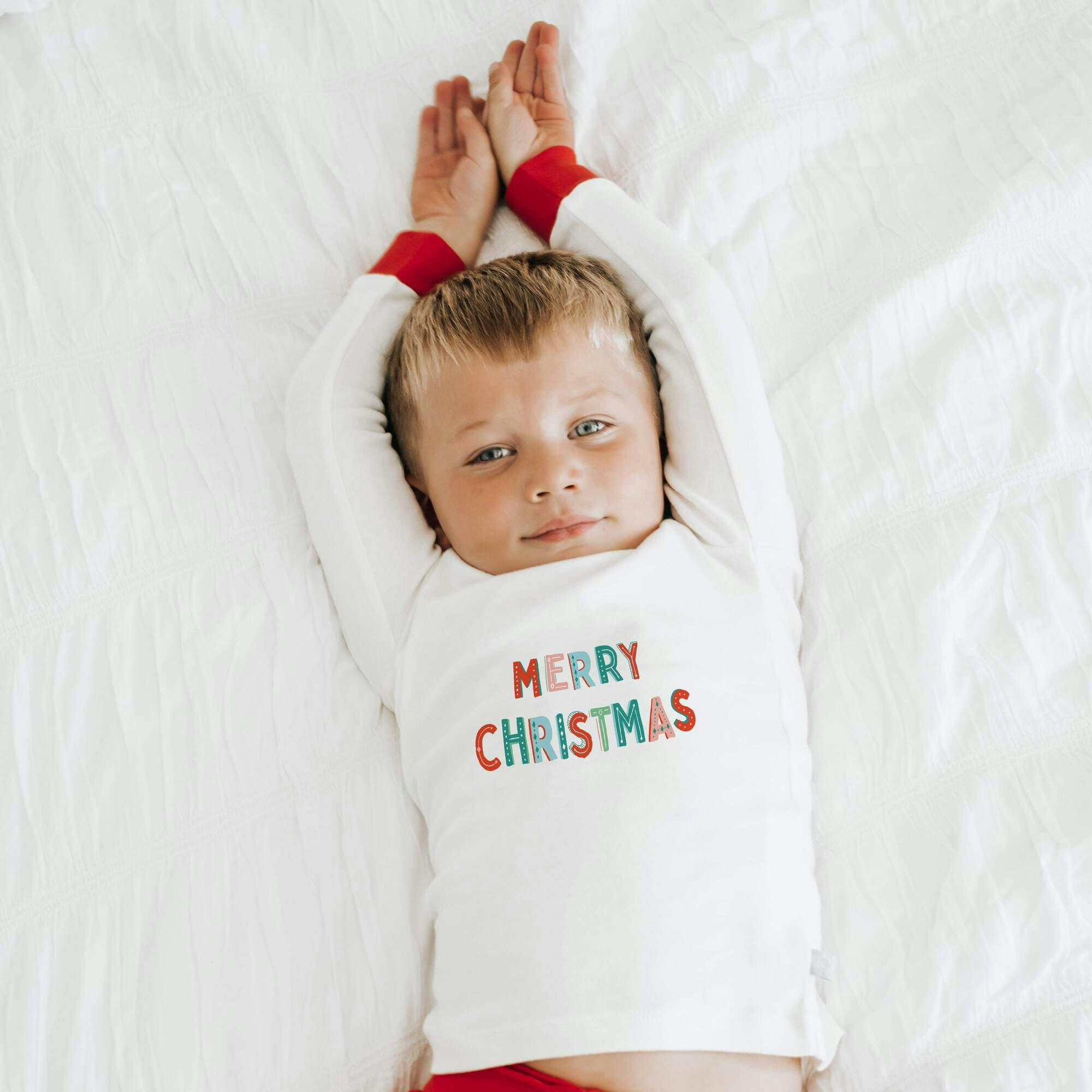 pajamas | merry christmas  green