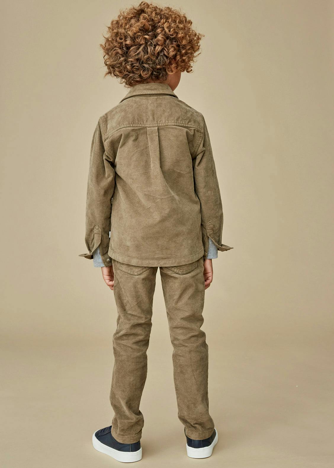The Taupe Corduroy Shirt