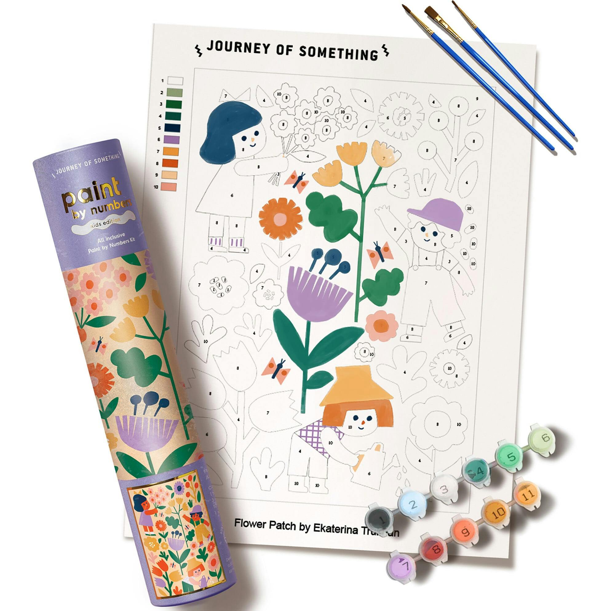 Paint By Numbers - Flower Patch
