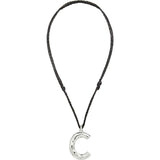 Grande Monogram Necklace in Silver
