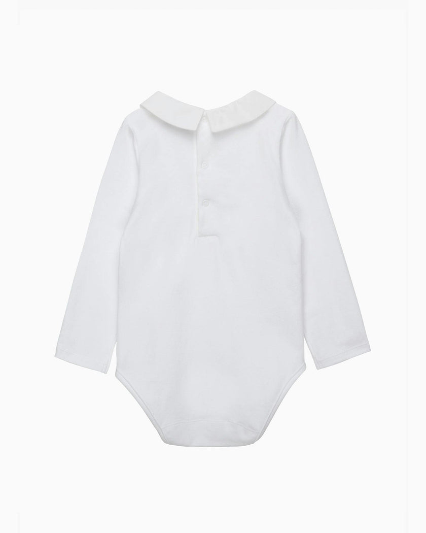 Baby Monty Long Sleeved Bodysuit in Puppy