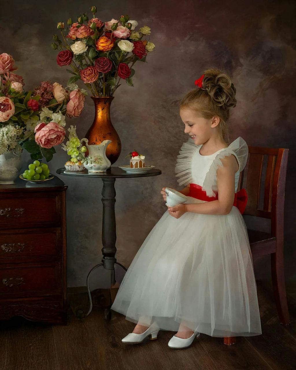 Enchanted Snow Princess Gown