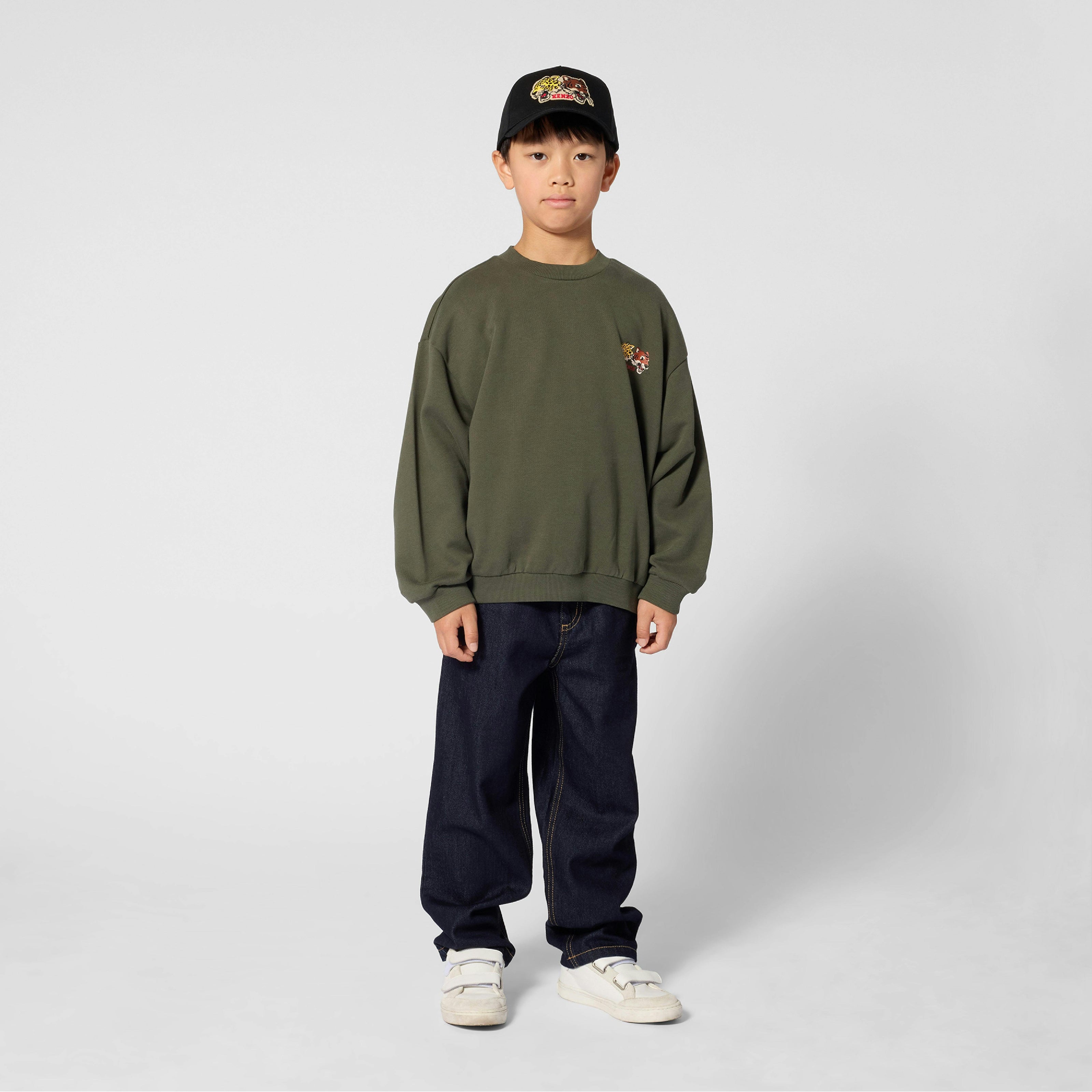 Black Embroidered Cap